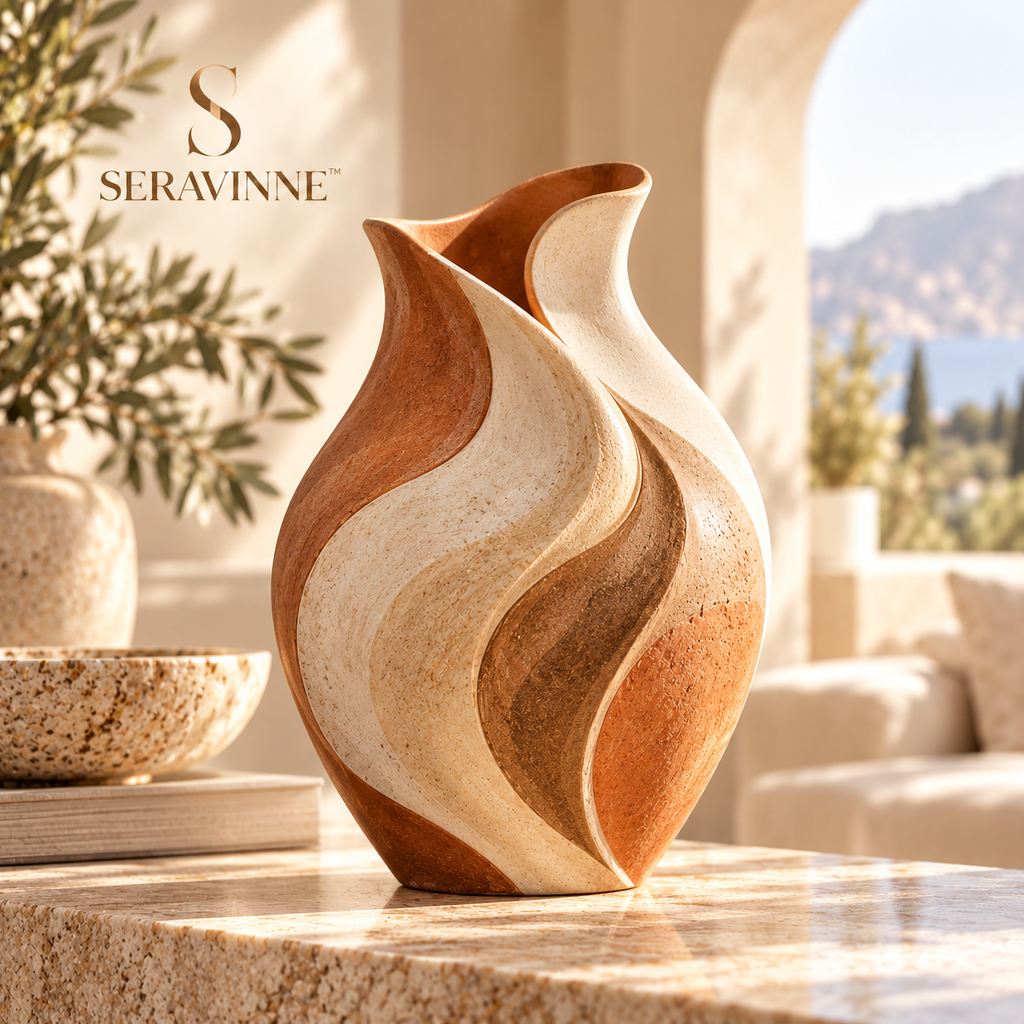 Terra Bloom Ceramic Vessel
